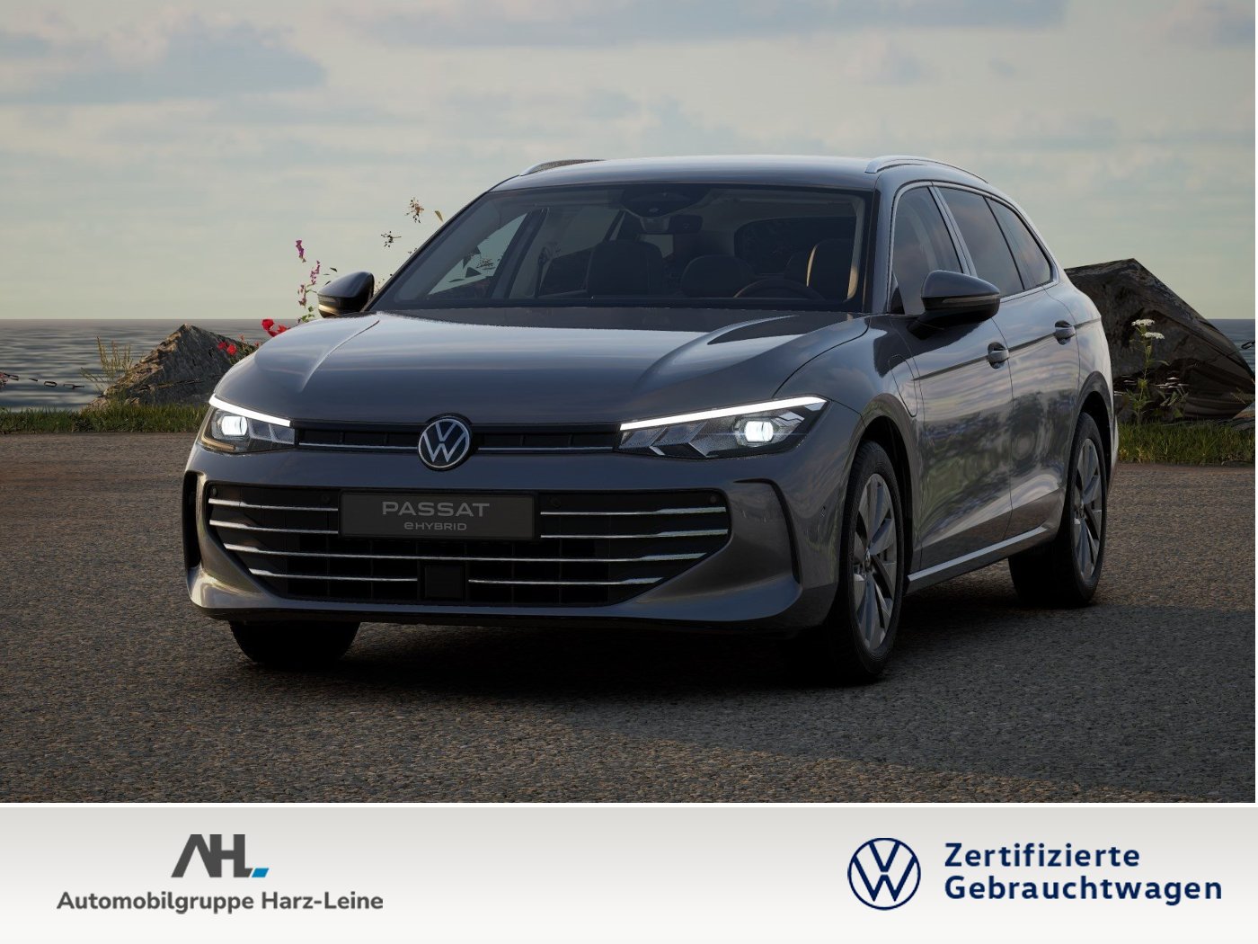 Passat Variant BUSINESS e-HYBRID DSG+AHK+ALU 17+RÜCKFAHRKAMERA+ACC+LED+ELK SITZE+APP CO